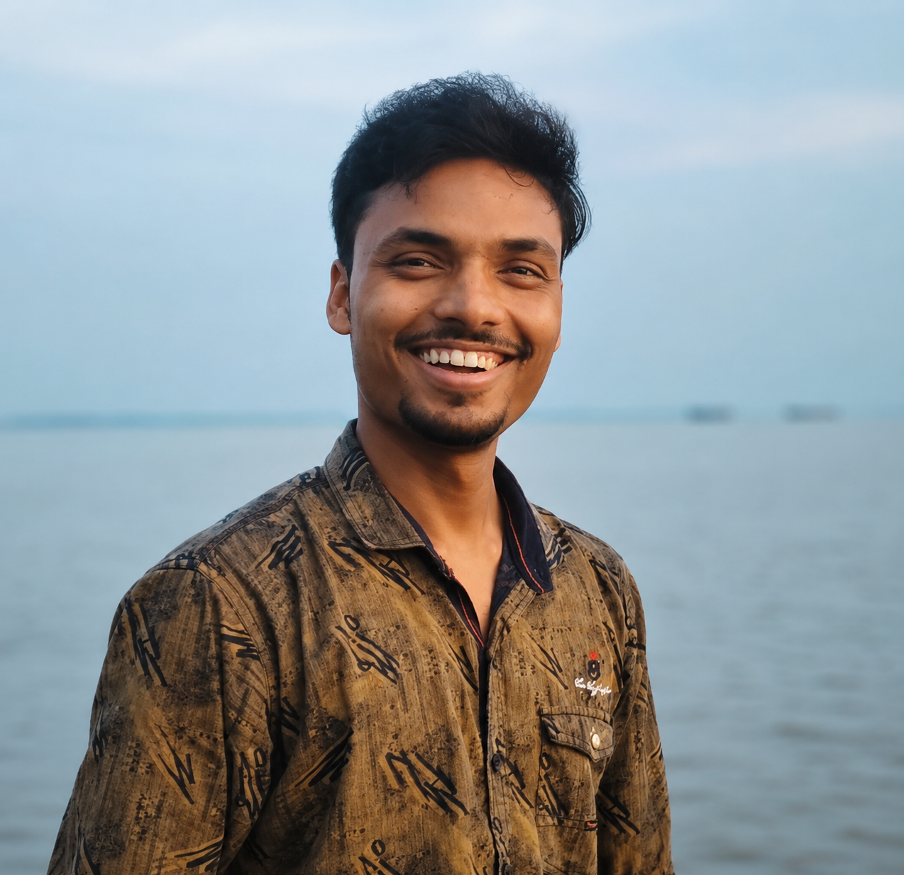 Suraj Mahato working on digital architecture